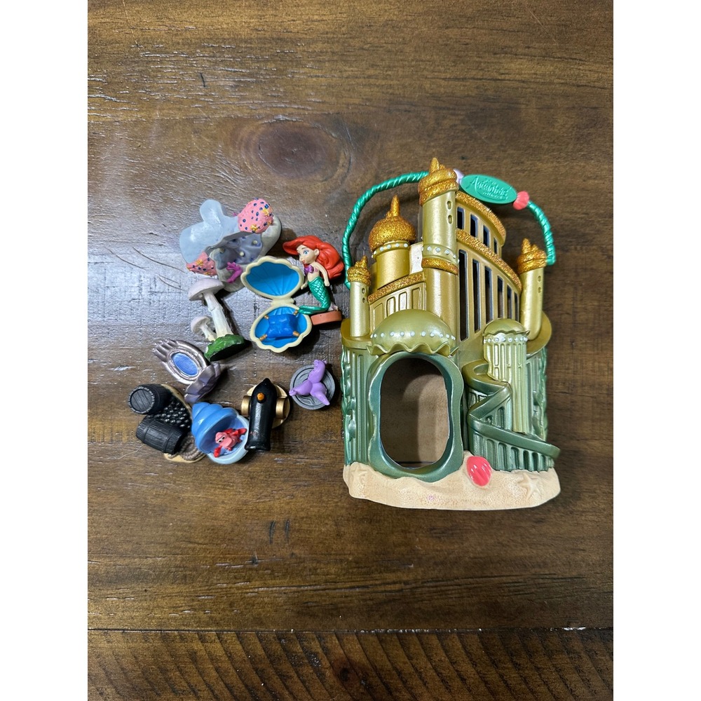 Disney Animators Collection Littles Ariel Palace Play Set Little Mermaid Figures